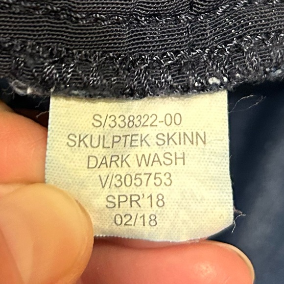 Athleta Sculptek Skinny Jeans Women’s 6 | Mid Rise Dark Wash 29x28
X - Picture 9 of 17